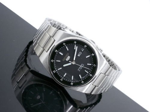 NEW MINERAL WATCH CRYSTAL 31mm SEIKO 7S26-3160 MILITARY AUTOMATIC MEN’S WATCH