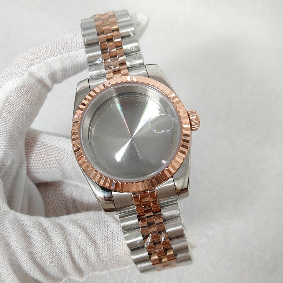 36mm 39mm Stainless Watch Case Sapphire for Nh35 Nh36 4R Movement 28.5mm Dial