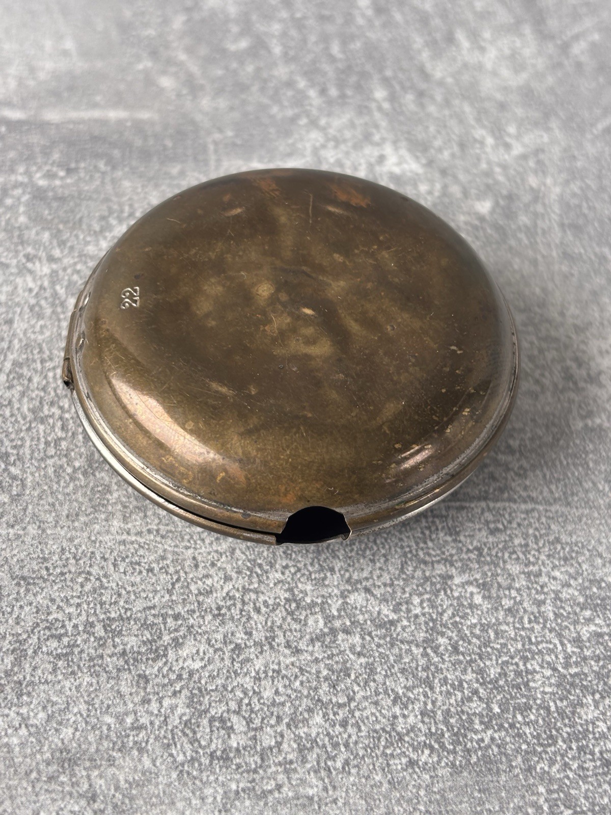 Antique Brenets Swiss Pocket Watch Movement Enamel Dial Parts Repair c1900