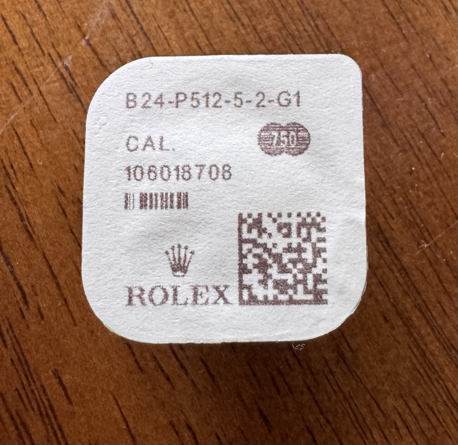 Genuine Rolex Rose Gold Pusher for Daytona 116515