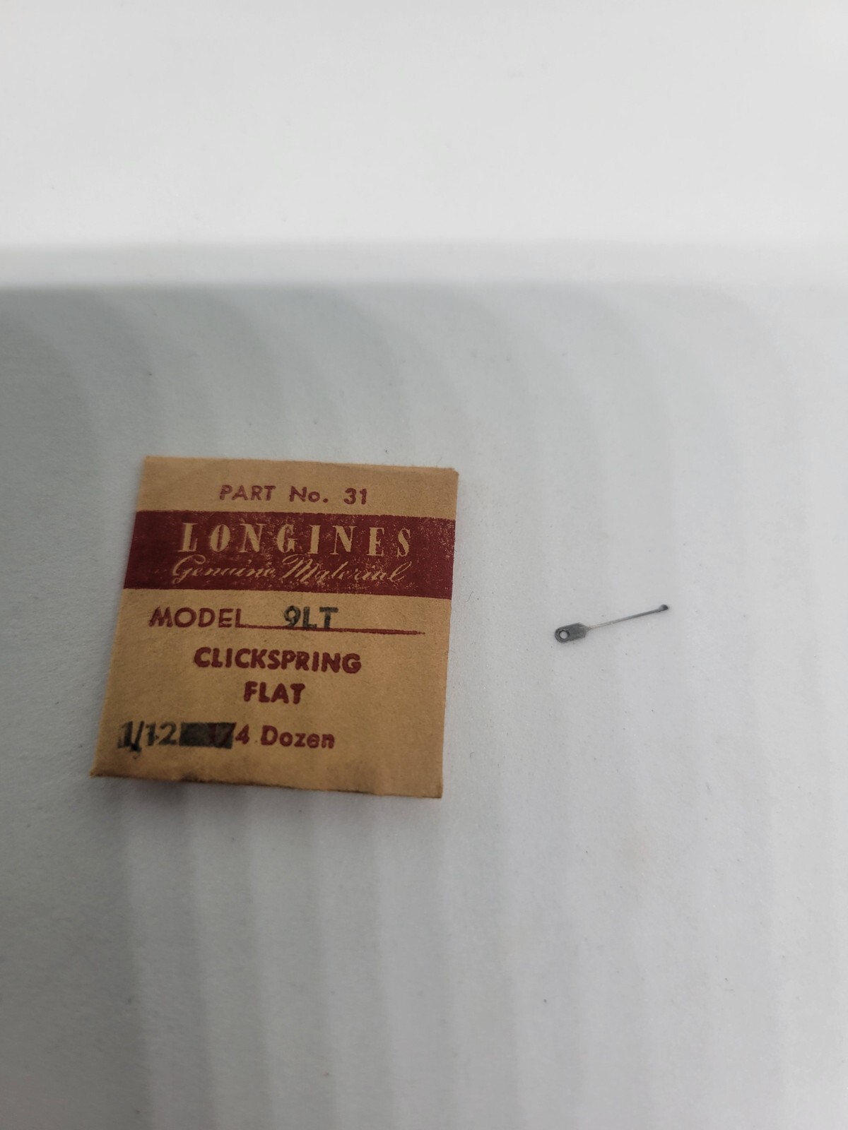 NOS Longines/Wittnauer Genuine Material parts Various pick one