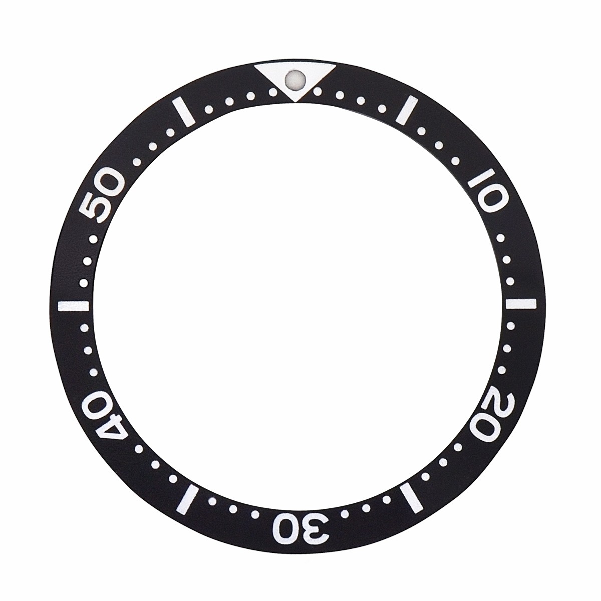 Black Replacement Bezel Insert 37mm x 31.50mm Diver Watch