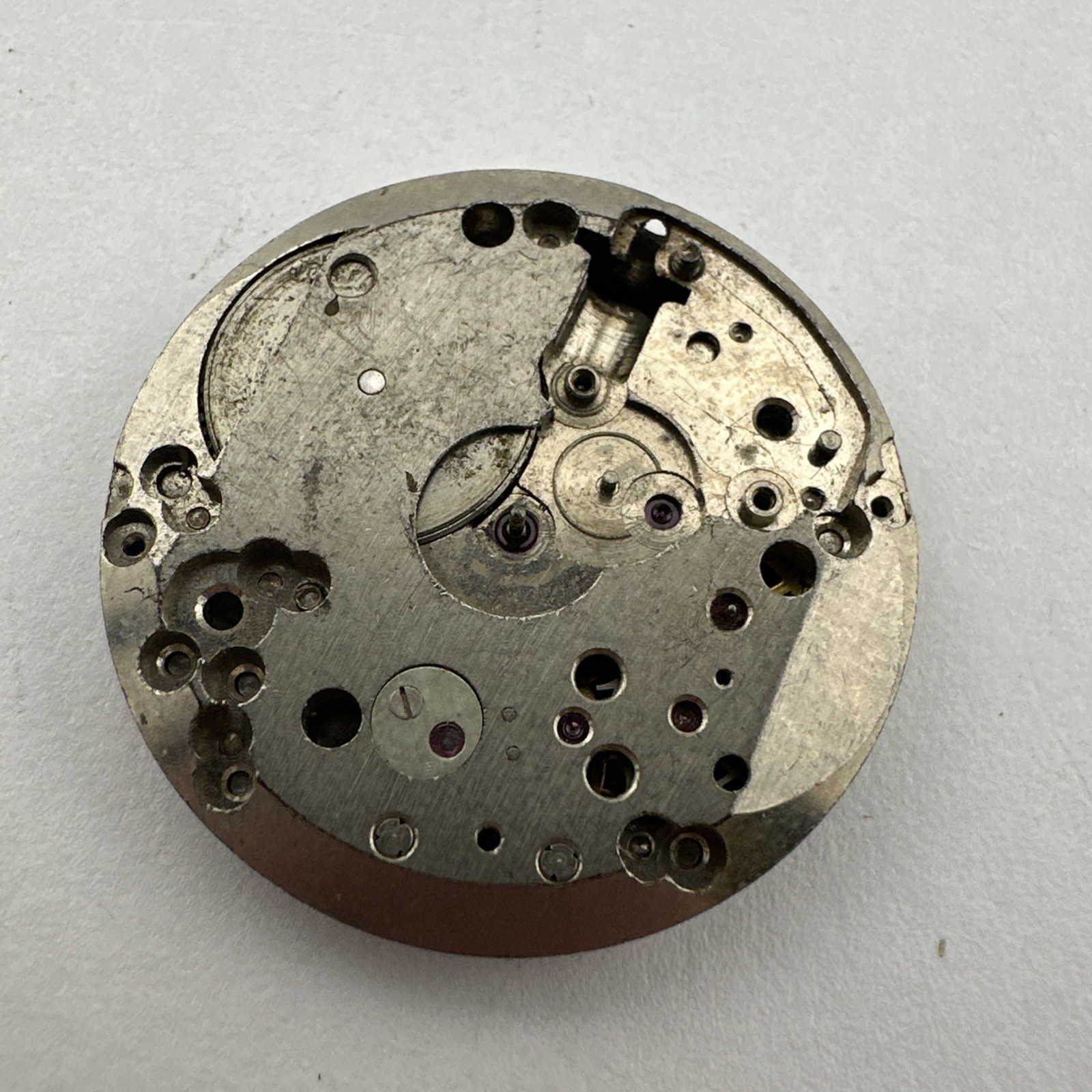 Vintage Bulova Manual Wind 17J 10UT Wrist Watch Movement Good Balance Wheel