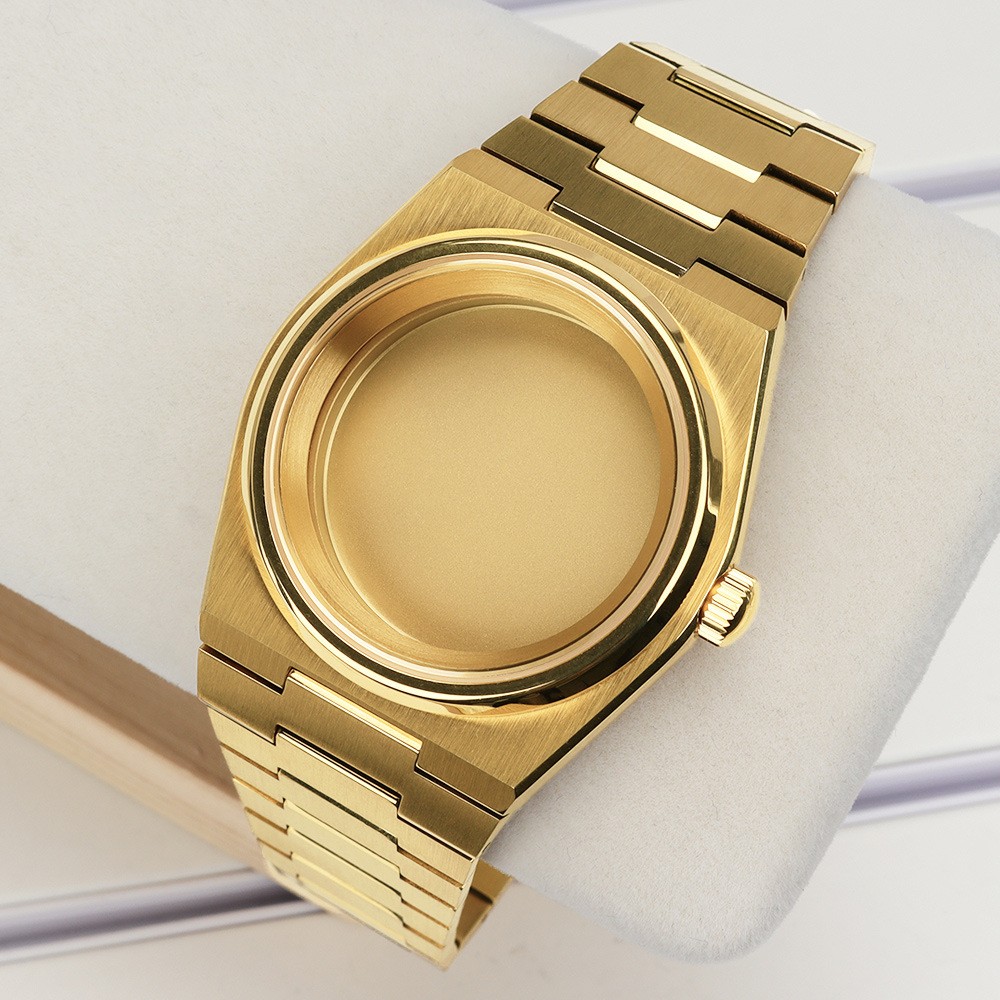 316L Stainless Steel 40mm Watch Case Strap Sapphire PRX Mod For NH35 NH36 NH38