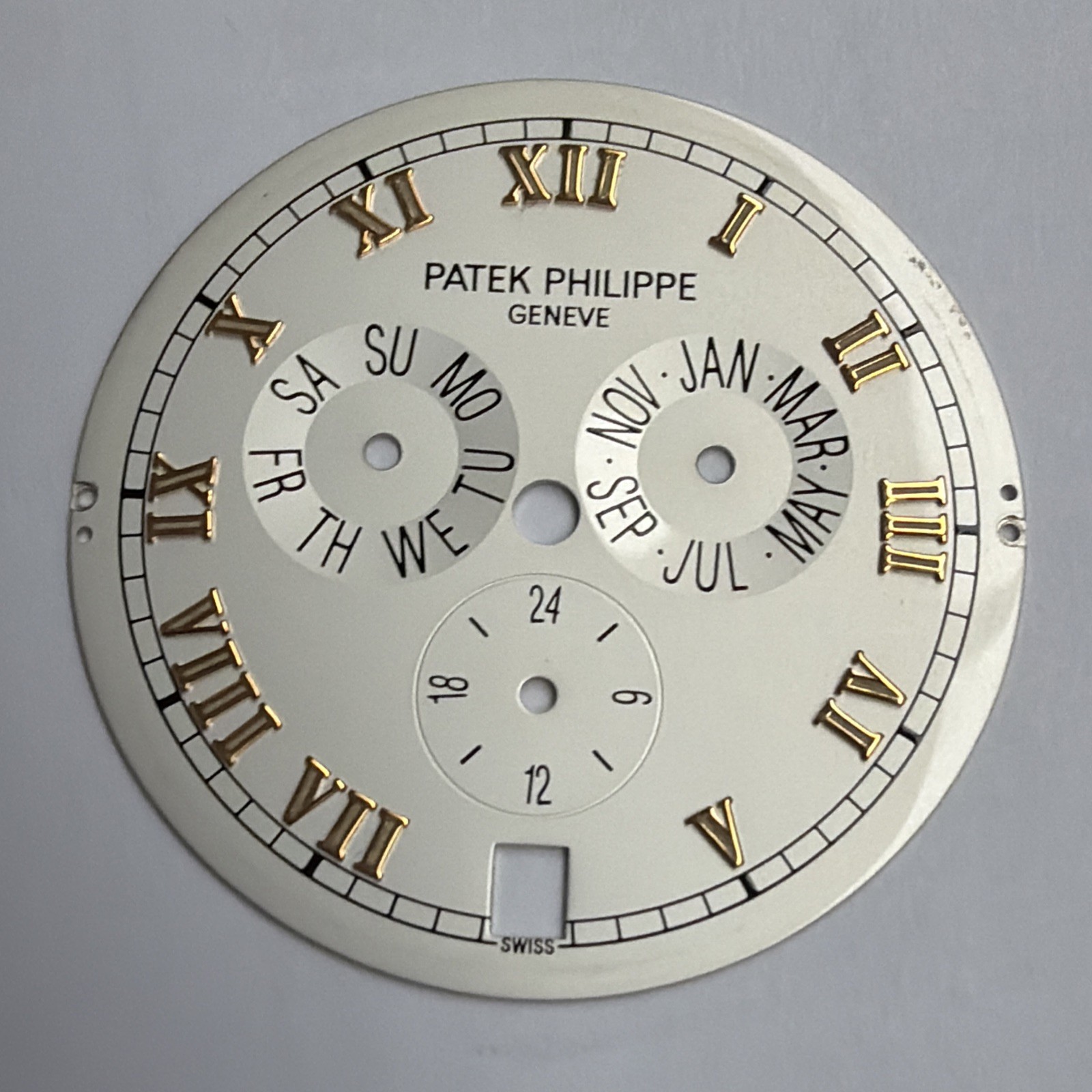 Patek Philippe 5035R Annual Calendar Rose Gold Silver Dial