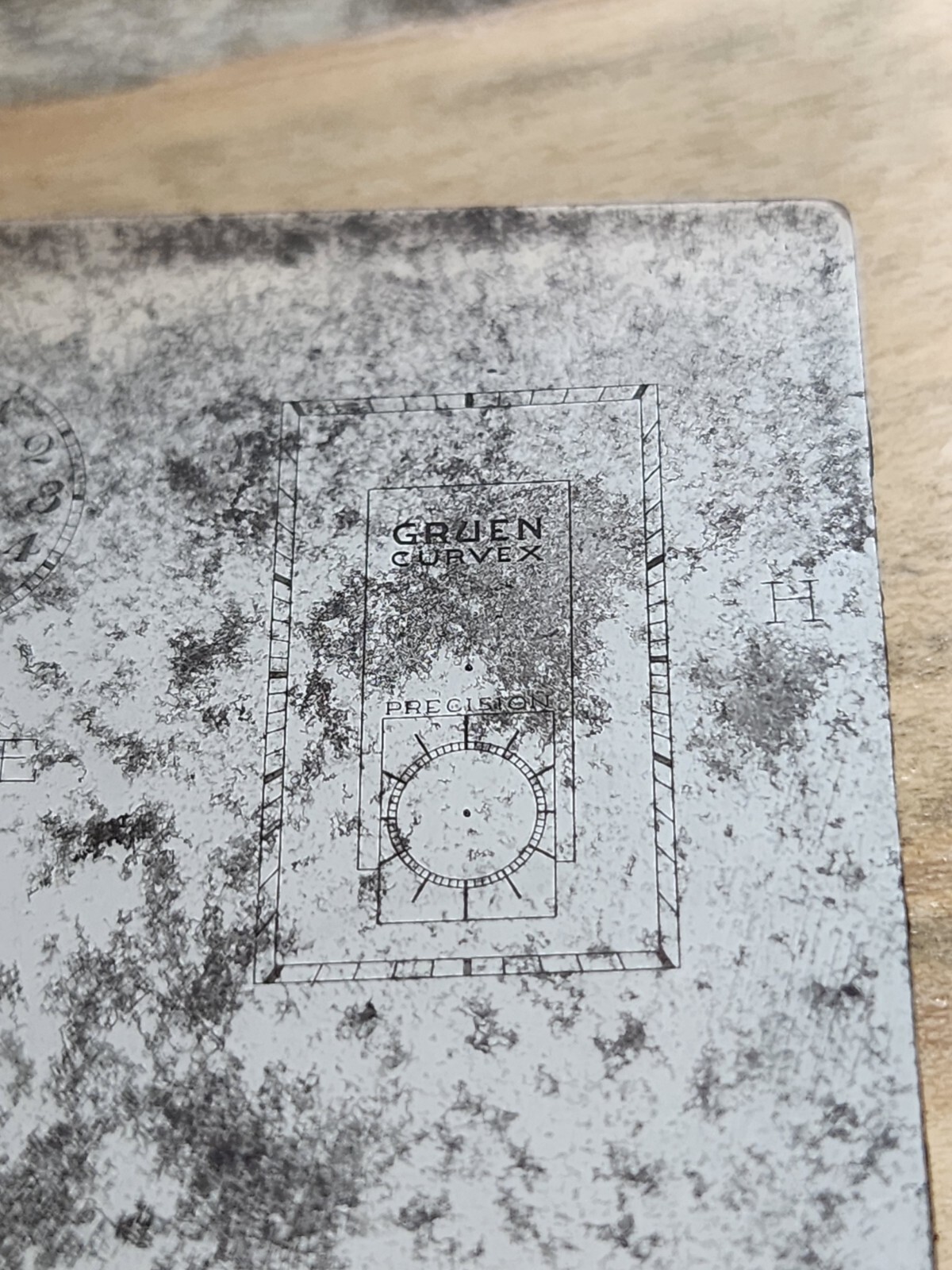 Vintage Multi Dial Printing Plate Illinois Gruen Seeland Croton Longines U164