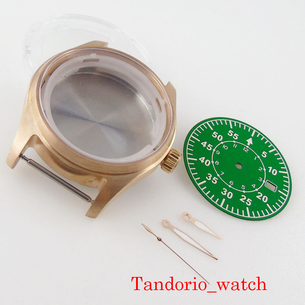 39mm Watch Case for NH35 Movement 200m Waterproof Luminous Dial Sapphire Crystal