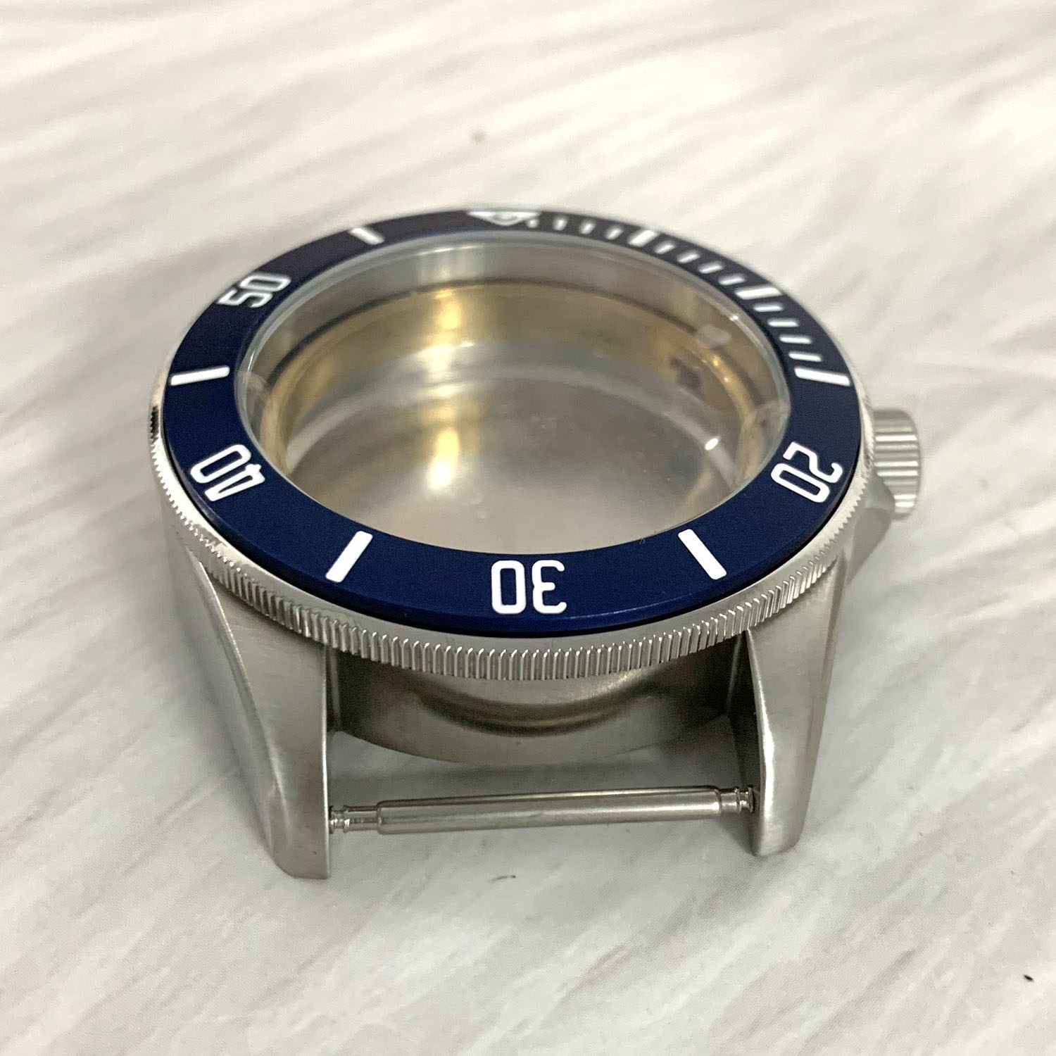 DIY SET 42mm Steel Watch Case + dial + hands + Strap For NH35 NH36 Accessories