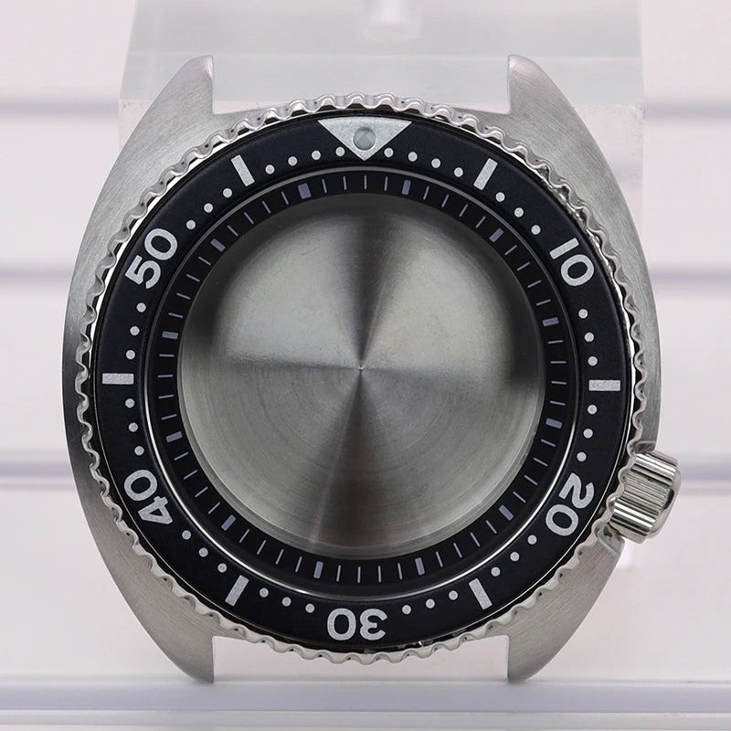 45mm Men’s Watch Case With Chapter Ring For Mod Abalone NH35 NH36 NH34/38 4R36