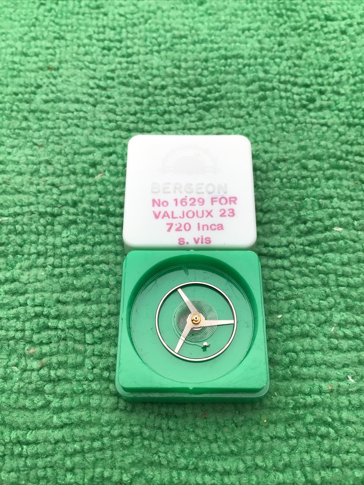 Valjoux 23 Inca 721/699 Balance Wheel Complete Watch Part