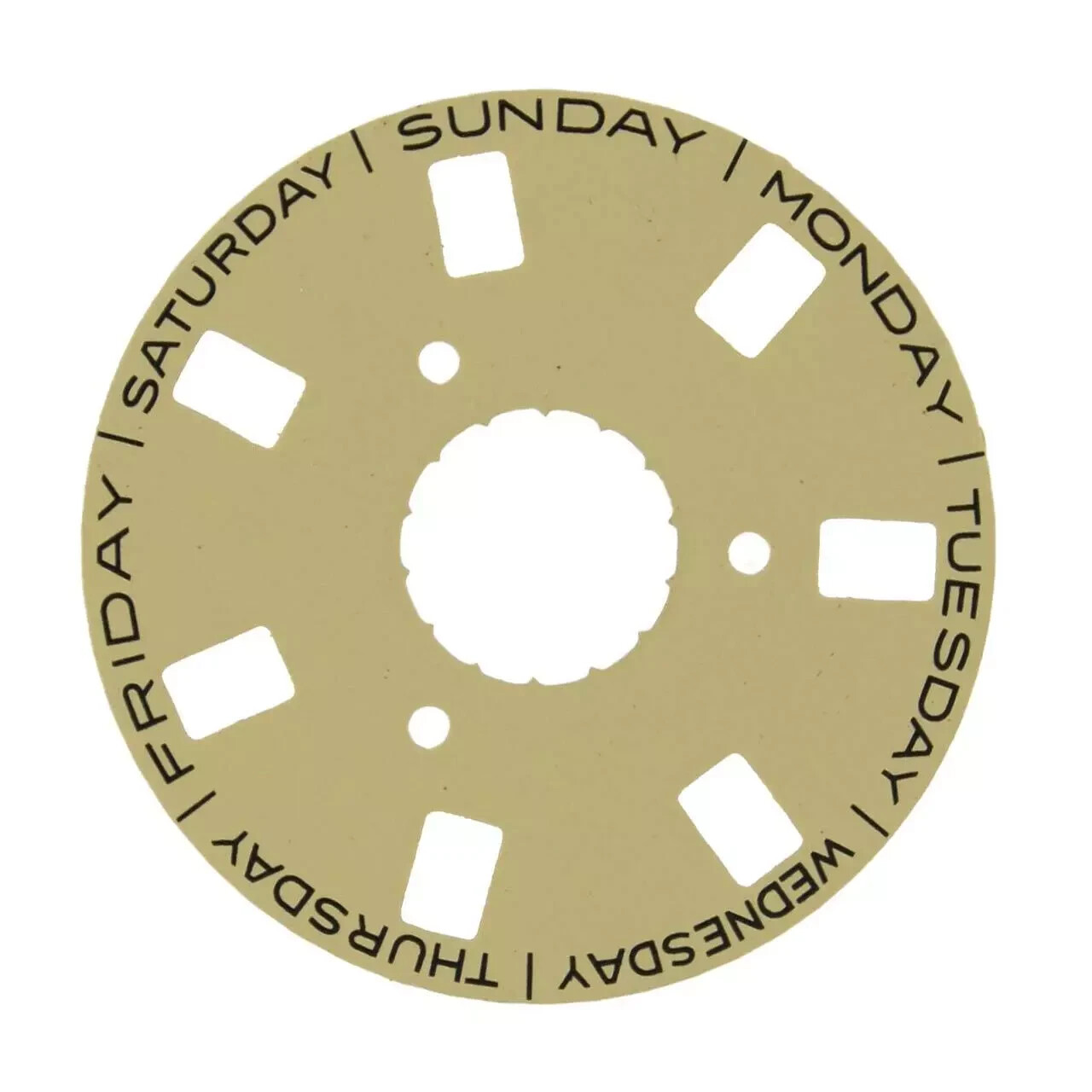 Swiss Made Champagne Day Disc fits Rolex 3135 3155 3175 3185 Part #17101