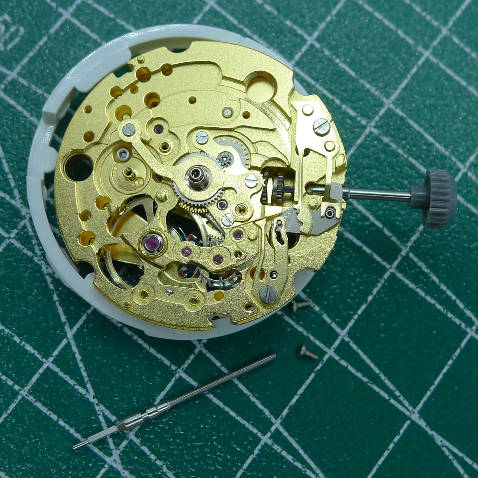 Silver / Gold Mechanical Movement 82S0 Japan Miyota (CITIZEN) Automatic Movement
