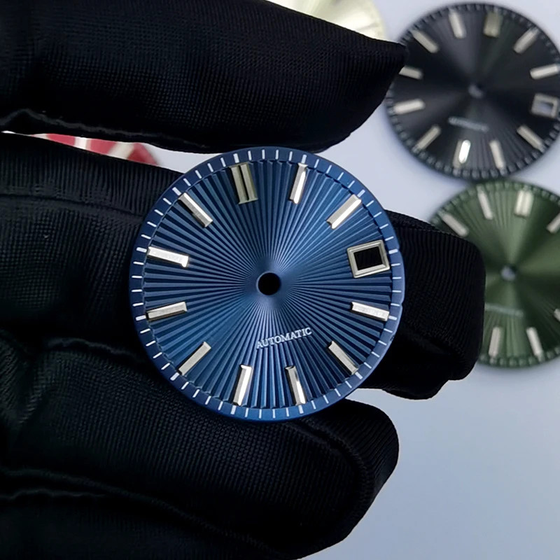 28.5MM Dial Cocktail Texture for NH35NH34 Movement No Lume