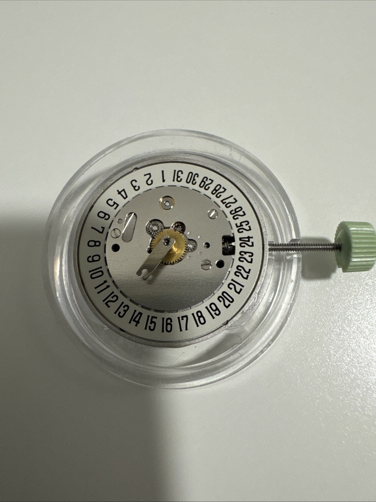 #7 Cartier 687 Calendar Movement 6 Quartz Perfect Working.