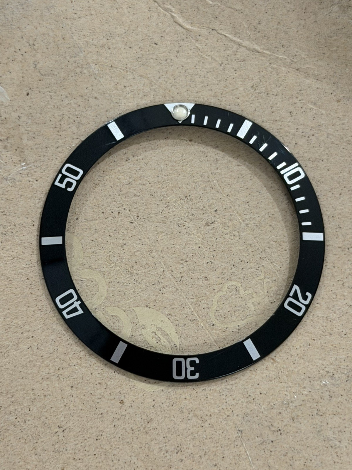 GENUINE FLAT 4 Rolex Bezel Insert 16610, 16800, 14060, 16613, 16618, 16660 16600