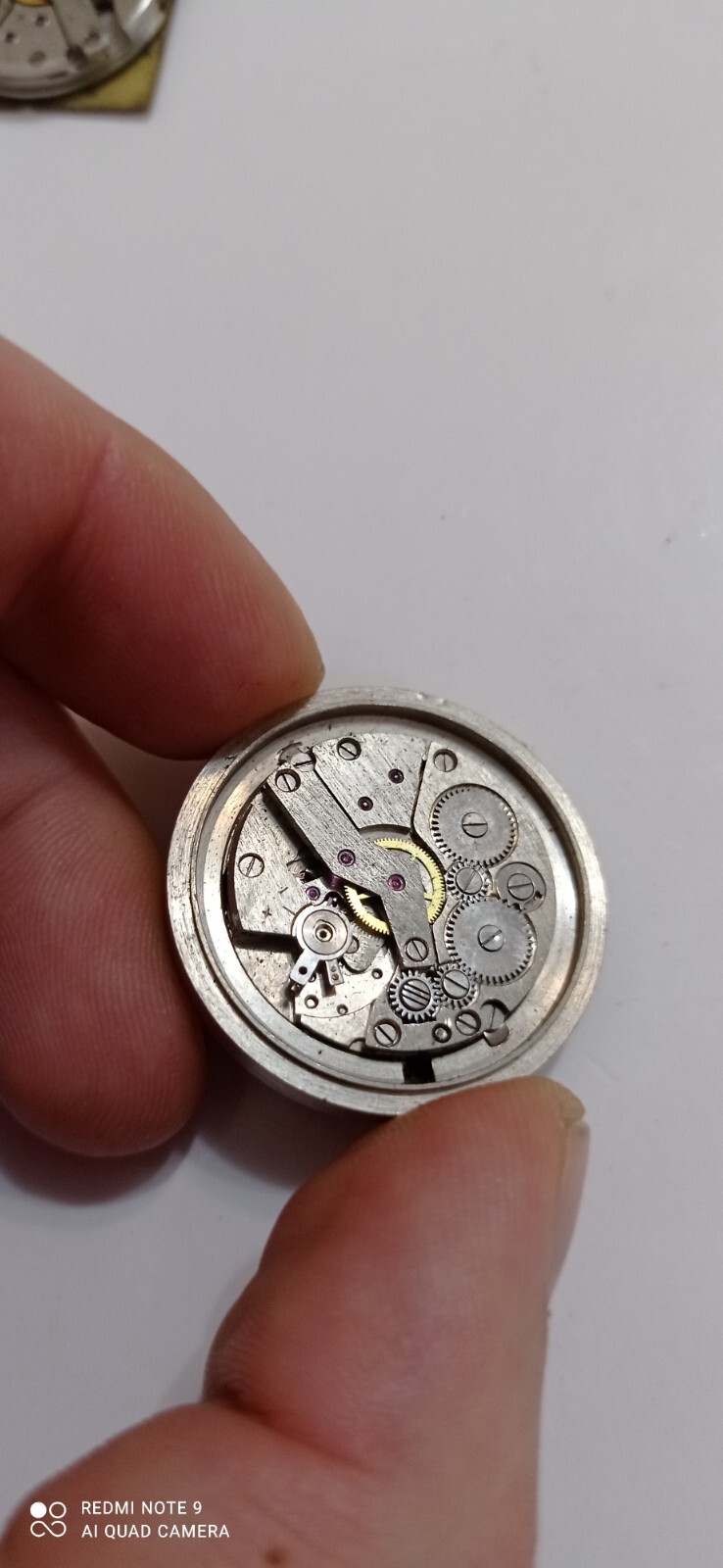 Vintage USSR Slava Mechanical Movement 2414 cal. For Parts. 3 pst. For Parts