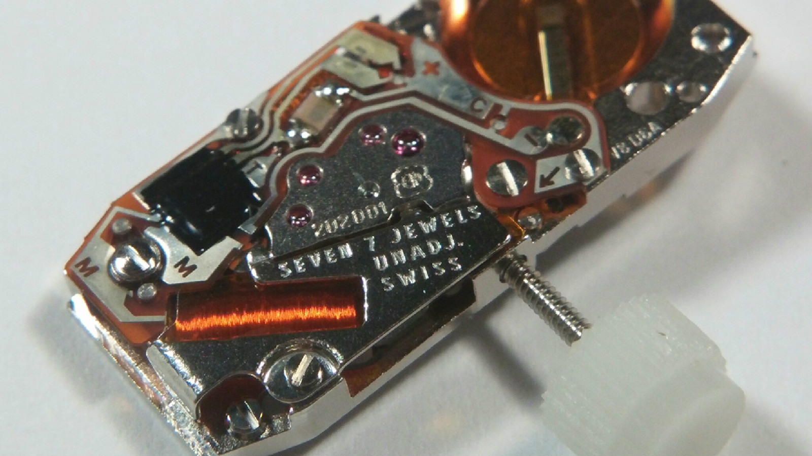 ETA 202.001 Movement, NEW – ETA 202 001 -for movement replacemen or watch repair