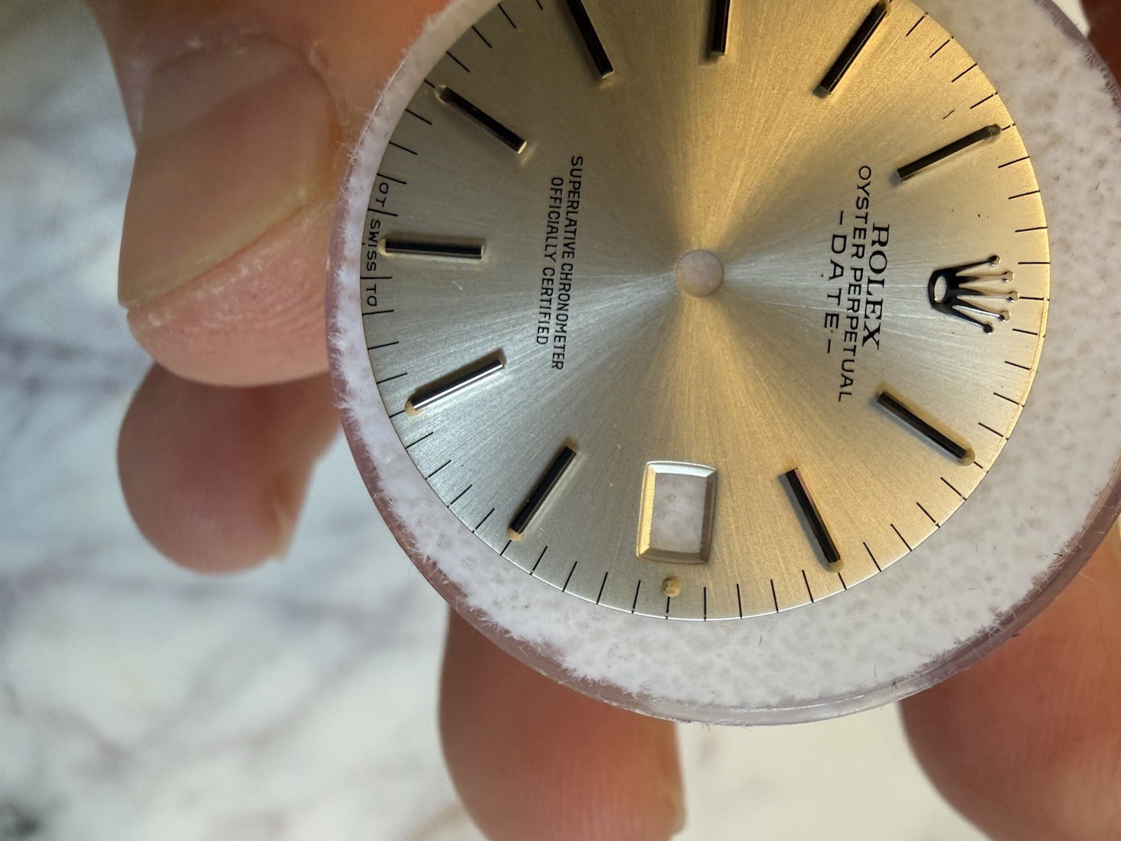Rolex 1500 1501 34mm Oyster Perpetual Date Watch Dial 1570 Movement Sigma