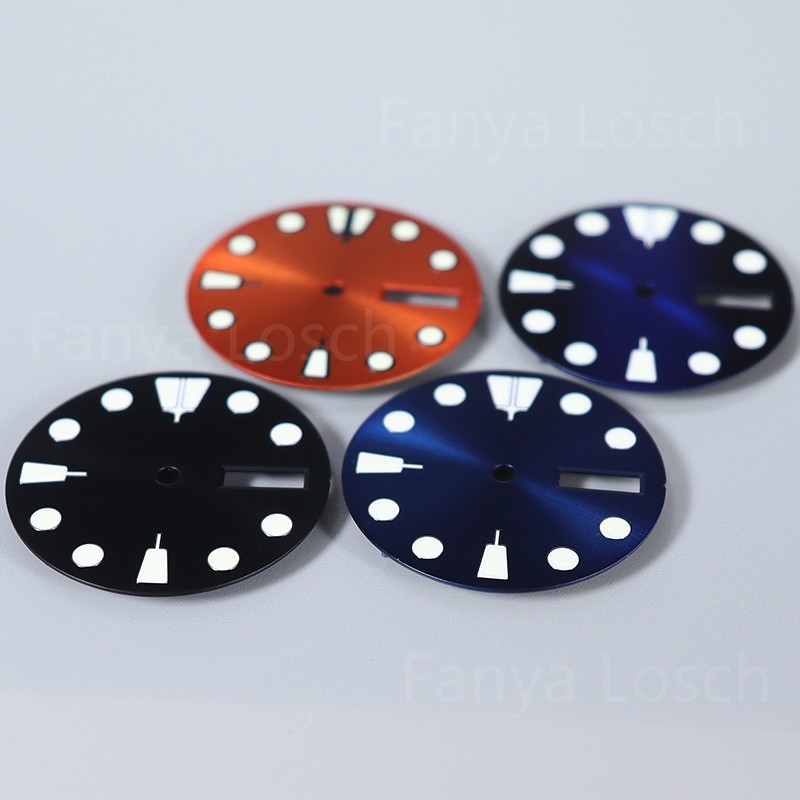 NH35 Dial 28.5mm Modify Seiko Mod C3 luminous Vintage Dial For Seiko NH34 36 38