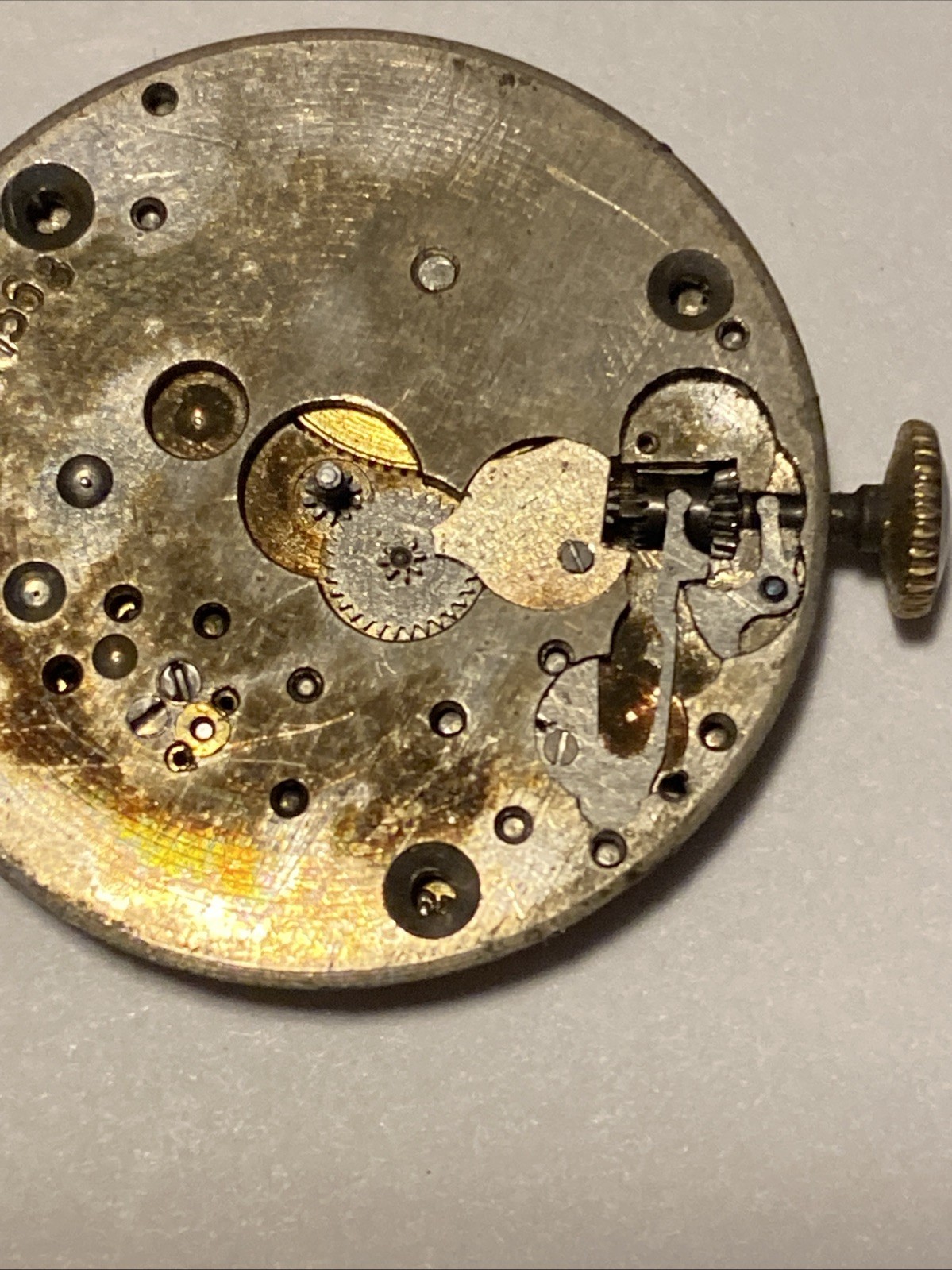 Elgin 431 Movement For Part/ Repair 7 Jewel 6/0 Size Mod 2 Good Staff 26321568