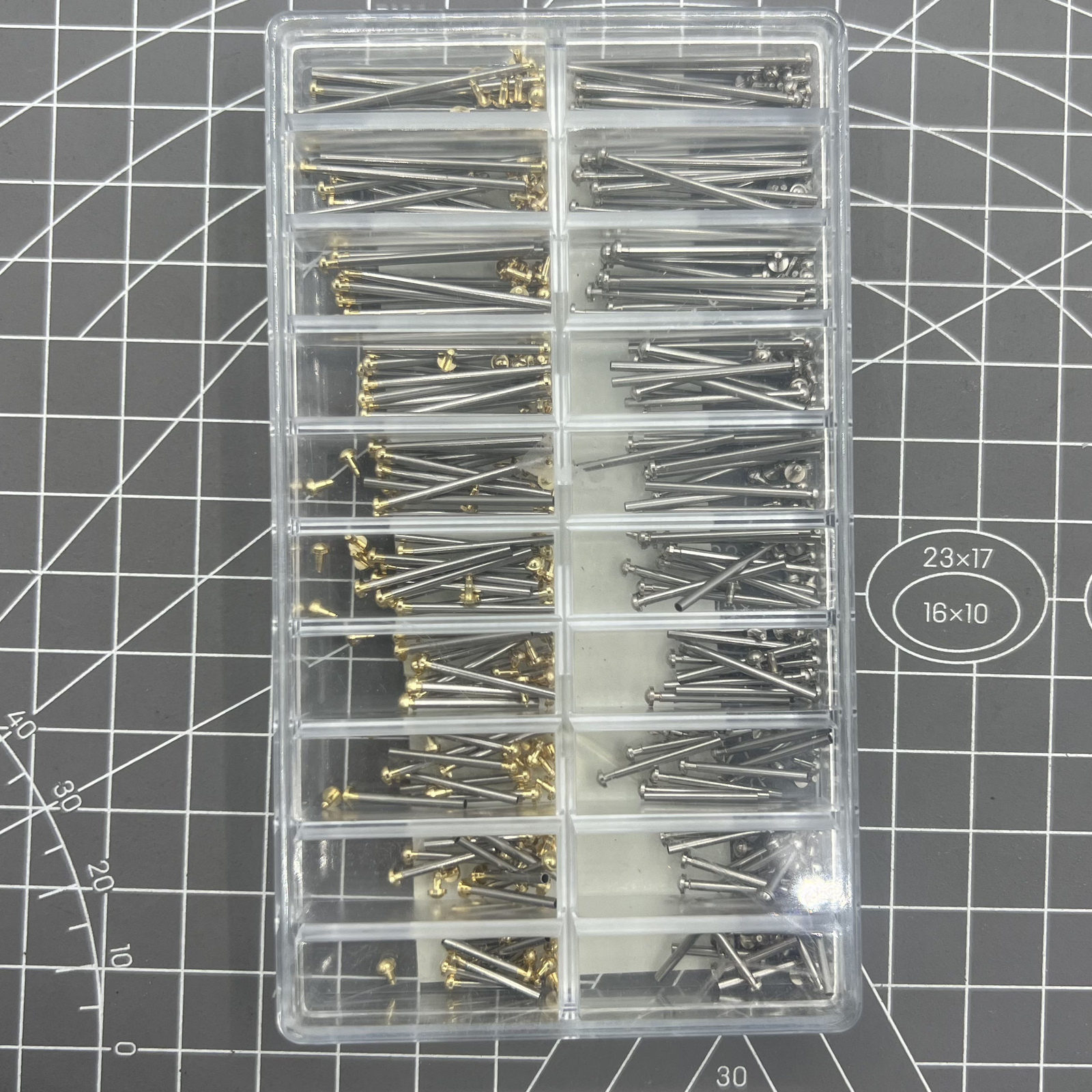 Assortment Watch Strap Screws Tube Friction Pin Clasp Strap Bracelet Rivet End