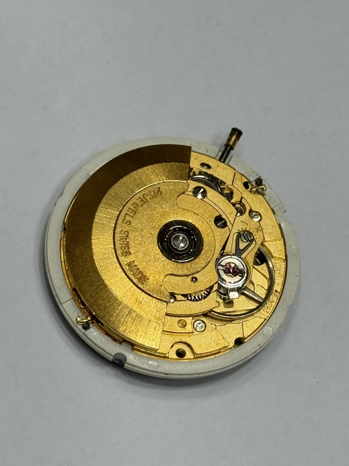 Eta 2834-2 Automatic Day Date Movement Swiss Made Running