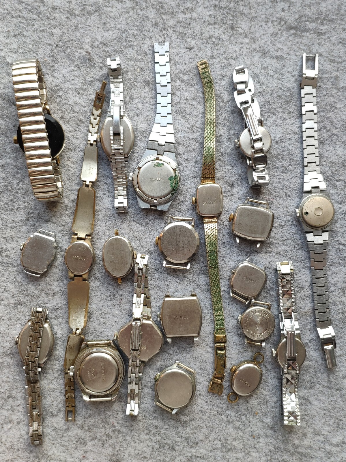 Spare Parts For Soviet Women Watches Vintage USSR Retro. 20 pcs