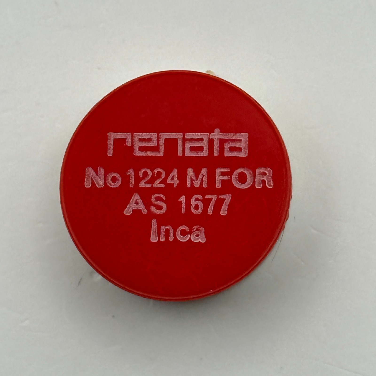 AS 1677 Balance Wheel Complete And Spring Renata 1224 M Watch Movement Parts NOS