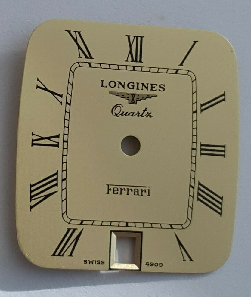 Longines Monobloc Steel Back Case Number 4909-950 + Crystal, Crown, Dial, Hands