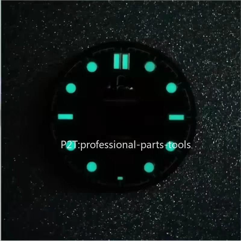 DIY 31mm Luminous Watch Dial Suitable for 2836 / 8215 Movement Seamaster 300