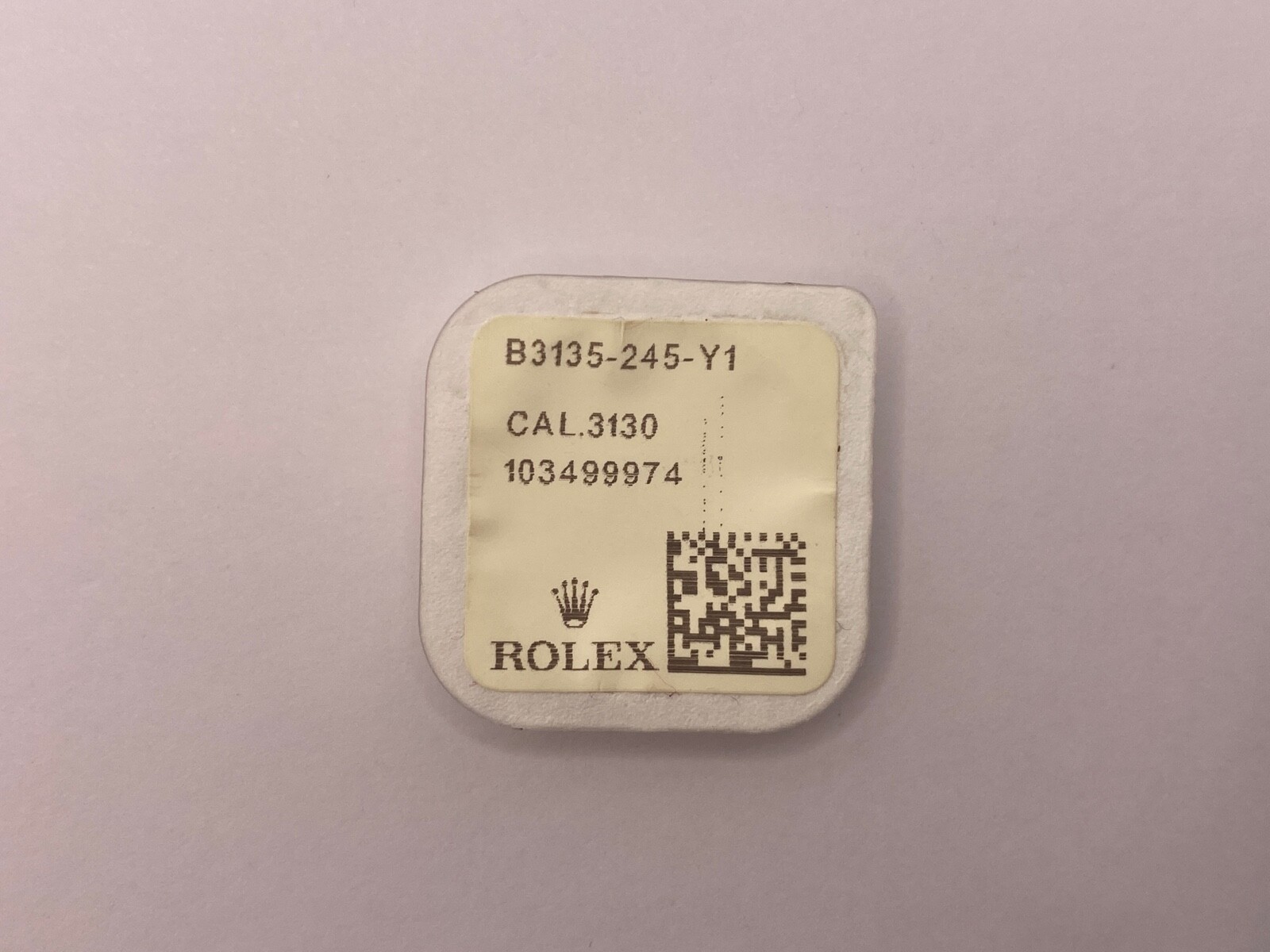 NEW Package Original Rolex Cal 3135 3130 Part 245 Balance Stop Spring
