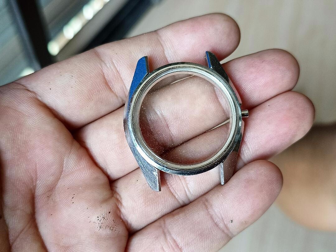 GENUINE USED CASE W/ CRYSTAL SEIKO KS KING SEIKO 4502-7000 4502-7001