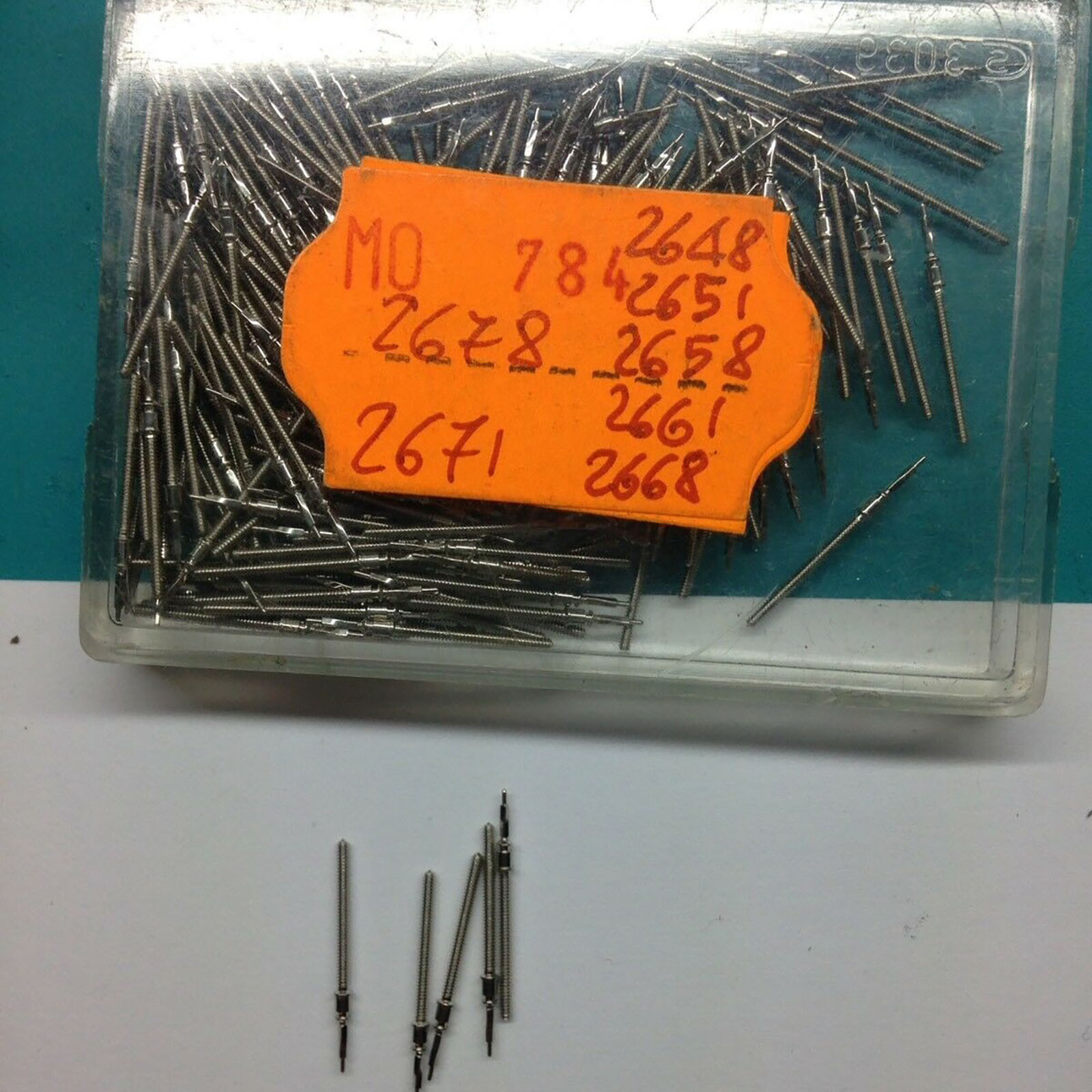 5Pcs Stem Tap Parts 10 0.90mm 18.9mm For ETA 2671 2651 2661 2648 2658 2668 2678