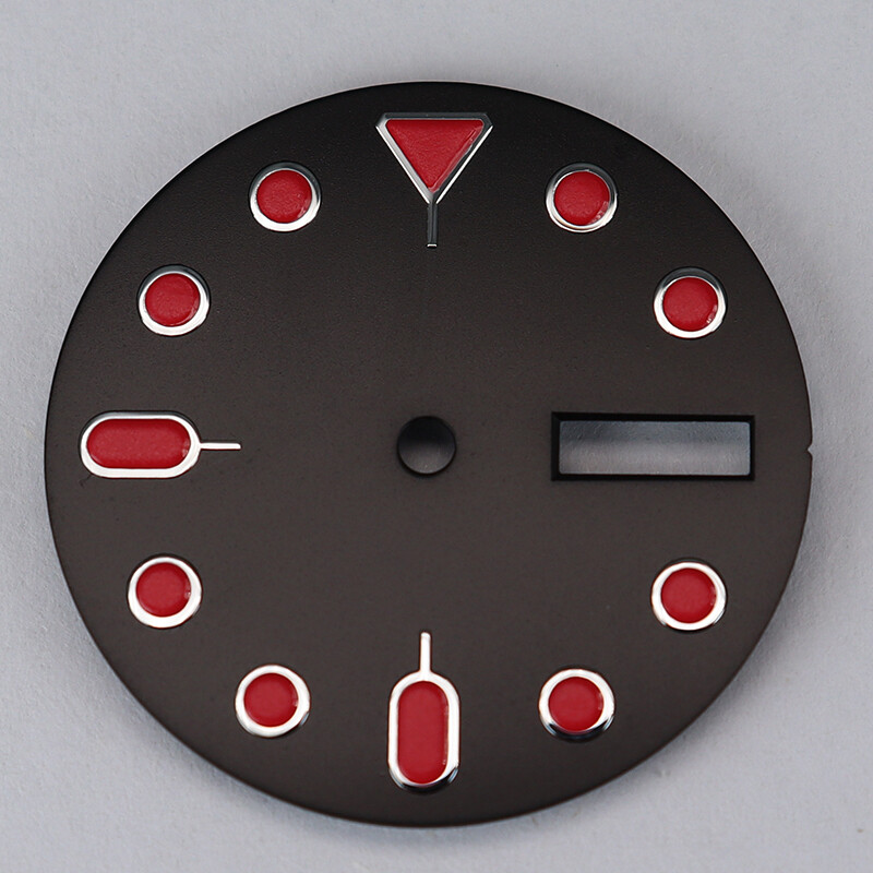 3C luminescence 28.5mm Seiko Skx013 Dial parts Modifying For NH36 nh36A Movement