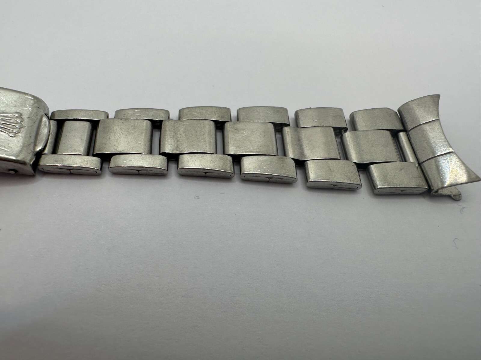ORIGINAL Rolex 7835 Steel Band Bracelet 19MM 357 Endlinks Oyster From 1976