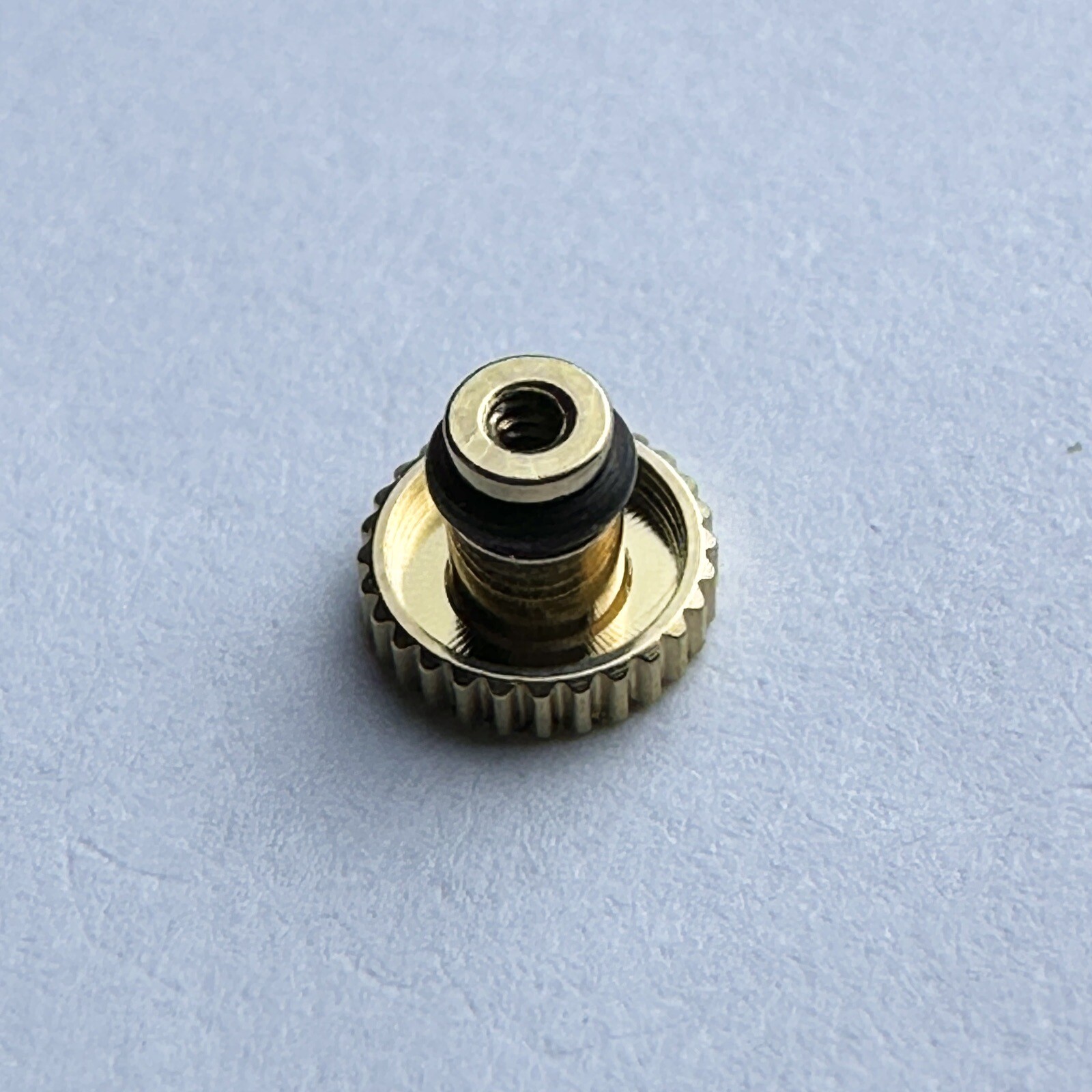 NOS ORIGINAL CROWN FOR SEIKO TV 6106, 6119 SEE LIST FREE GASKET 45M36NG GP