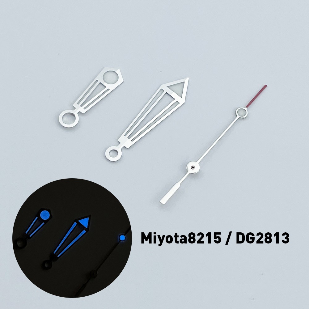 31mm Blue Watch Dial and Hands Kit for MIYOTA8215 DG2813 – SM300 Master Style