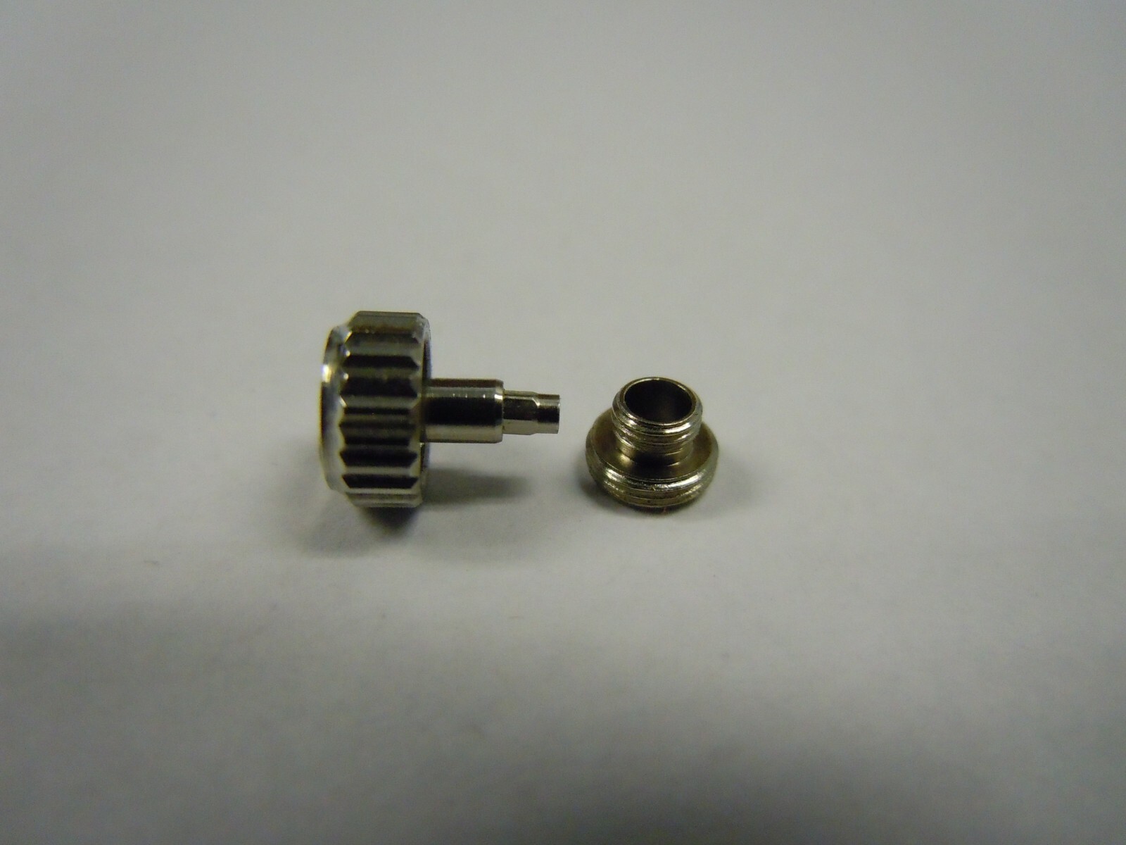 Crown SS & Tube 6mm for Rolex Date ref. 1500, 1501, 1505