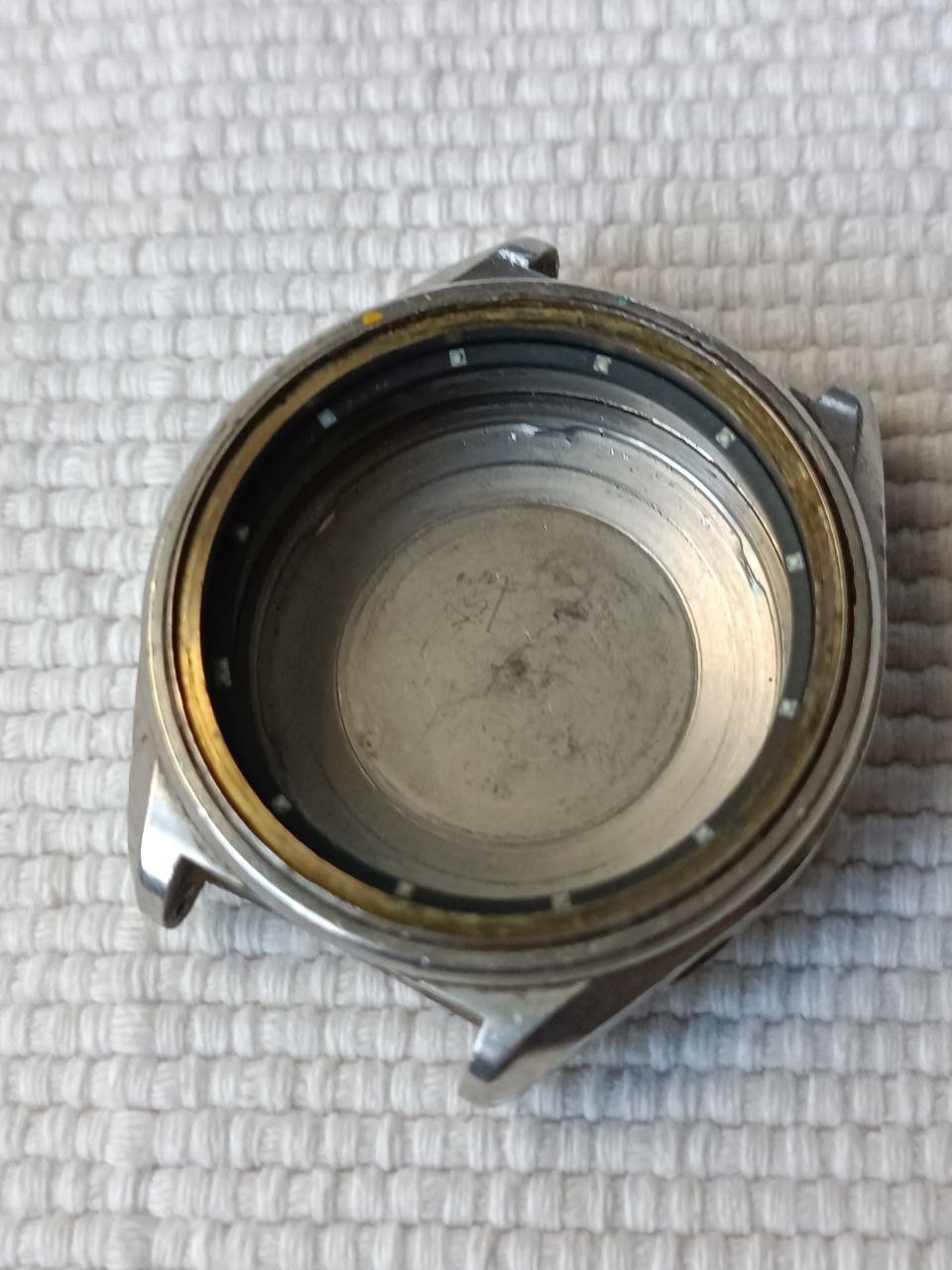 VINTAGE 42MM SEIKO JUMBO REF 6138-3002 ORIGINAL CASE AND INNER RING REPLACEMENT