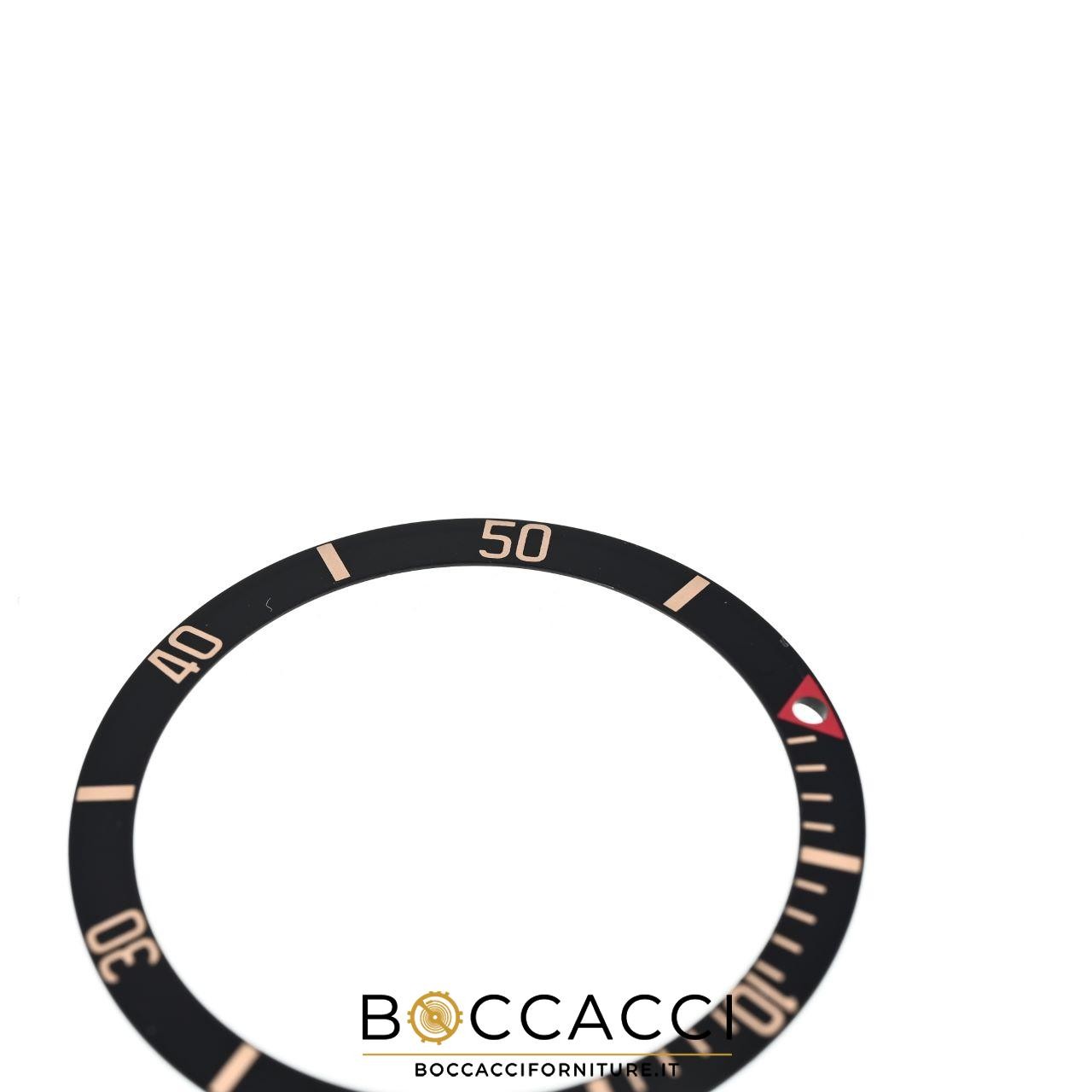TUDOR Black Bezel Insert (Missing Dot) For Black Bay ref. 79030n (EXCELLENT S…