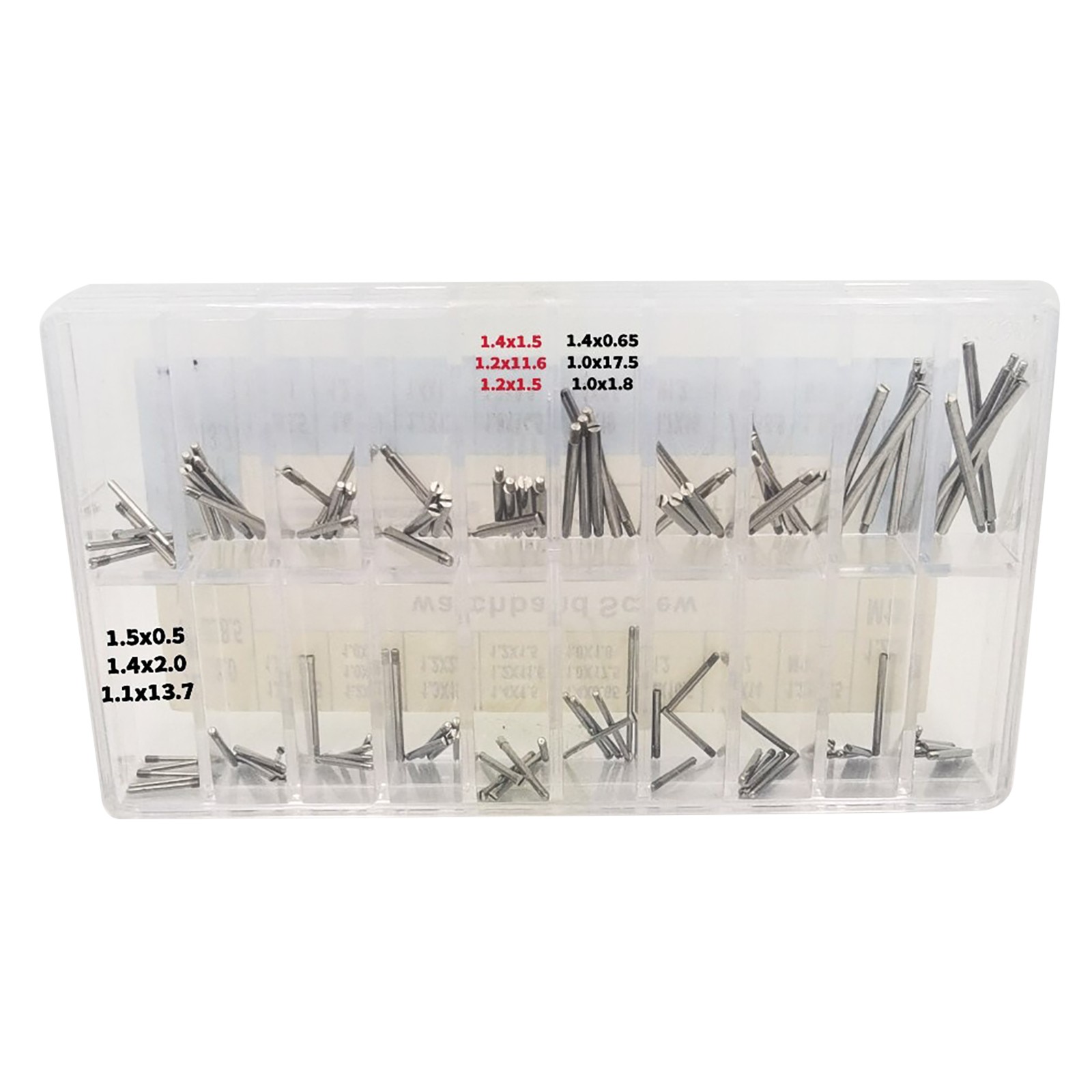 20 Size Stainless Steel Screw Kit Watch Assortment For Rlx Watch Band Strap