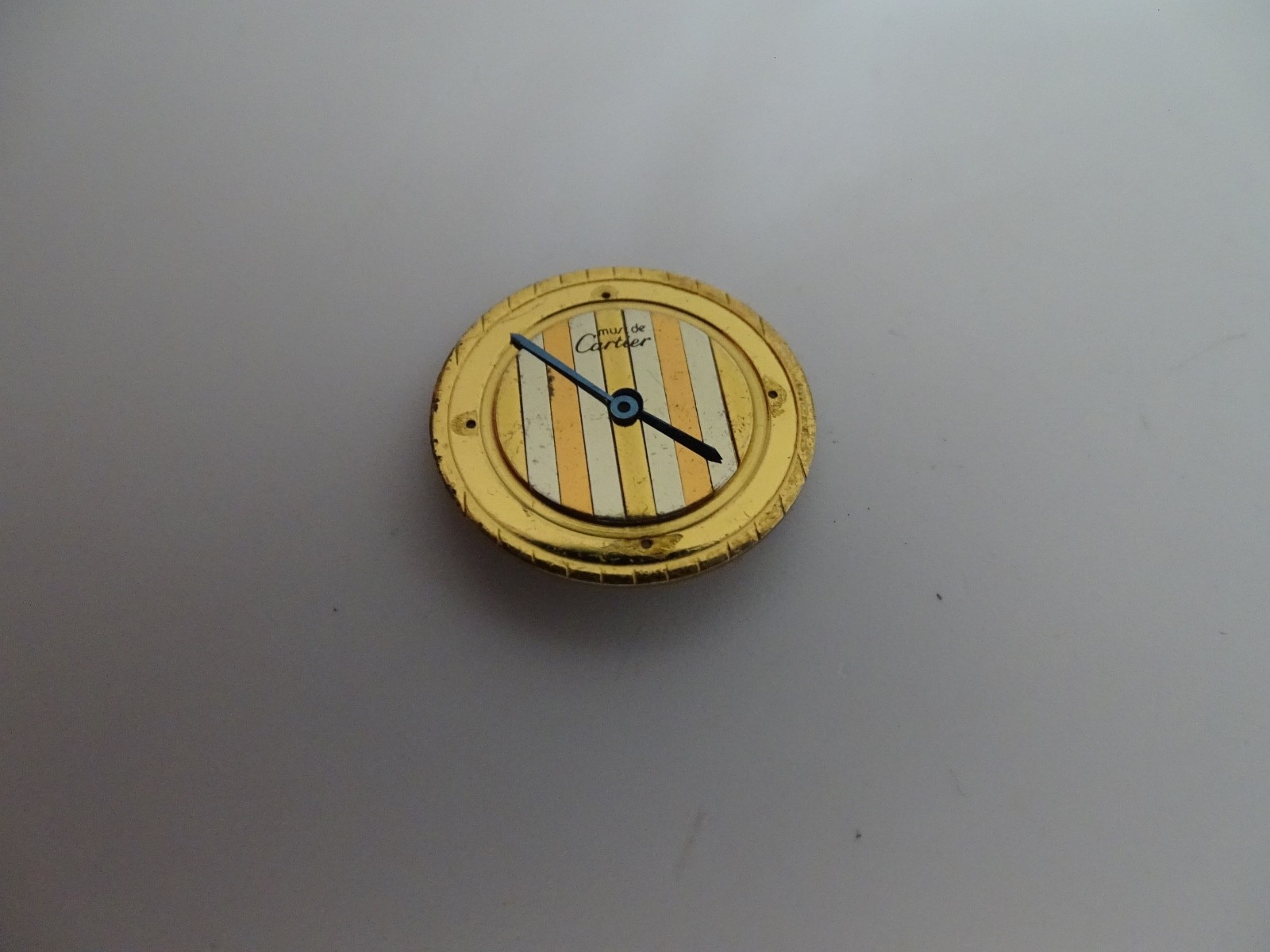 Must de Cartier Vendome Trinity Dial & Handset Original 20.5mm
