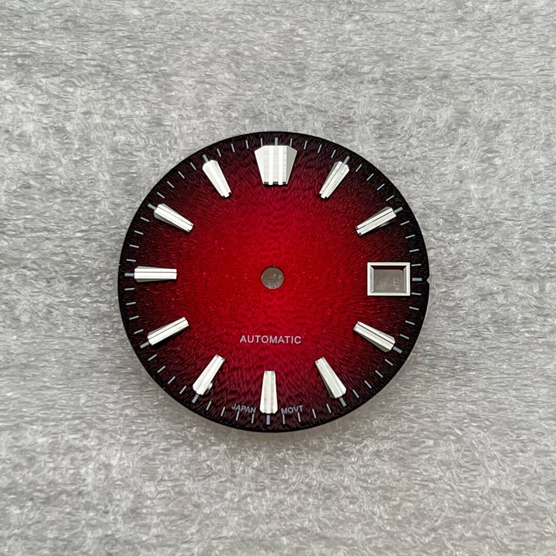 NH35 Dial 28.5mm Fine Pattern No Luminous for NH35 Movement Watch Parts
