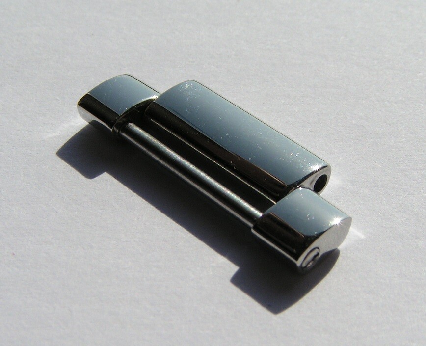 NOS CARTIER MVA95225 Original Stainless Steel Link Maglia Bracciale 24mm 3WC 345