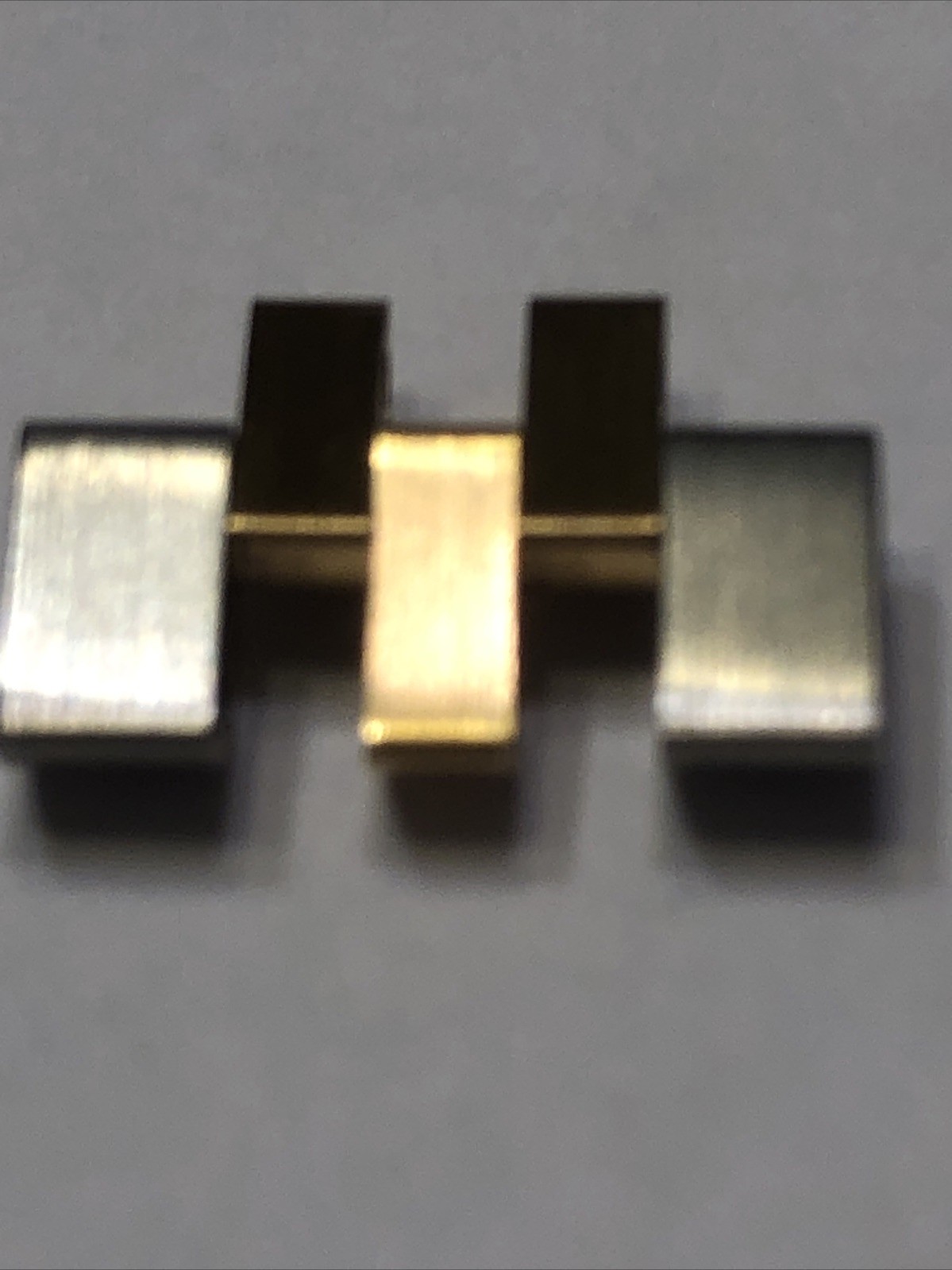 GENUINE ROLEX JUBILEE 18K / SS LINK FOR LADIES BRACELET 14mm