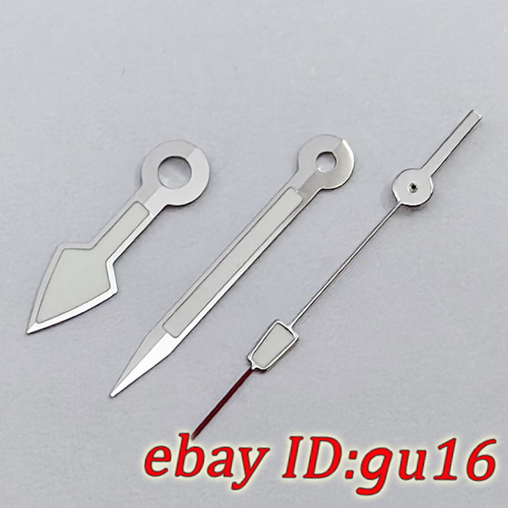 Watch Hands Green Luminous Fit NH35 NH36 ETA2824 2836 PT5000 Movement Accessory