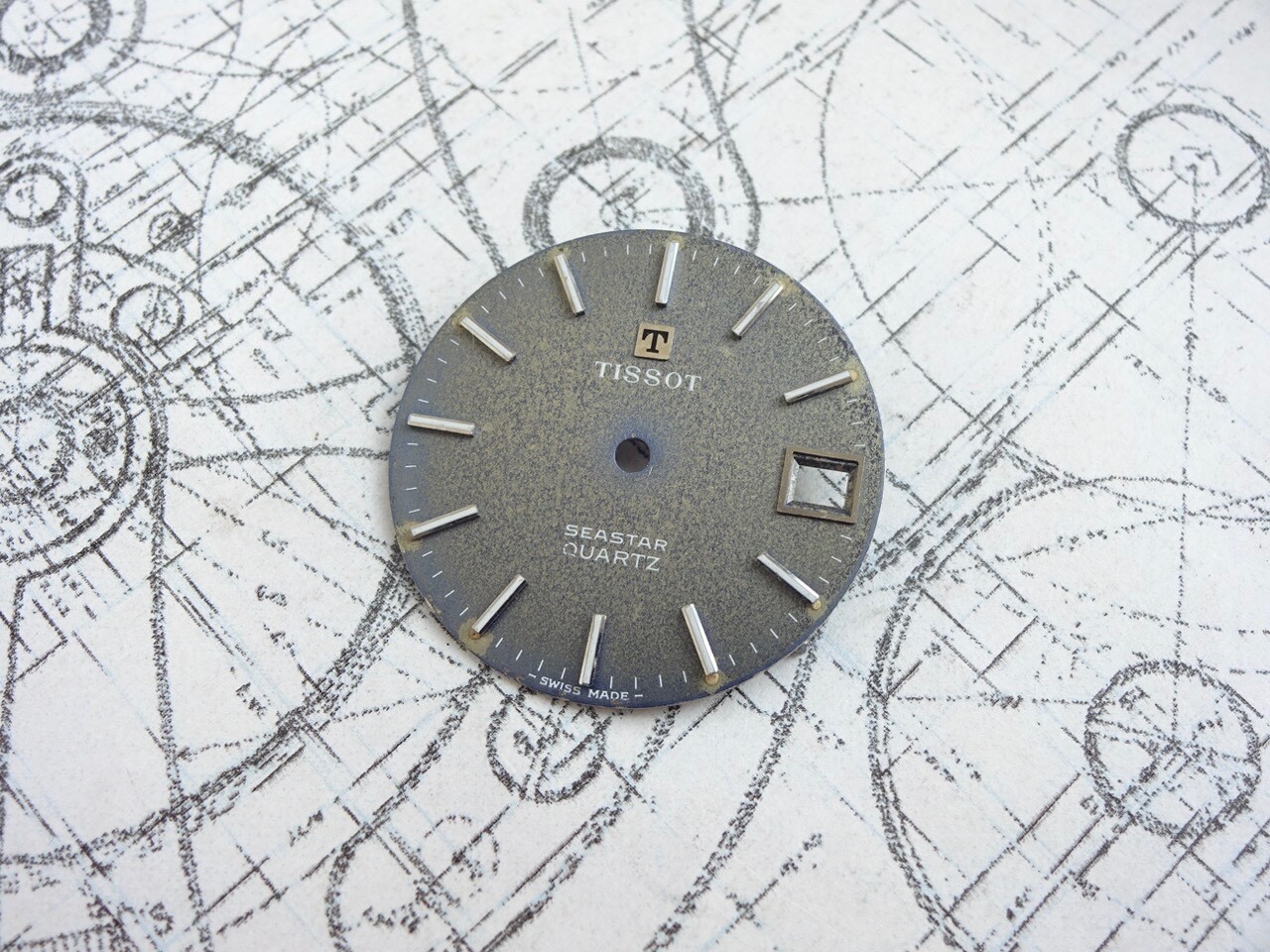 Tissot Seastar Quartz Watch Dial (ref 925B)
