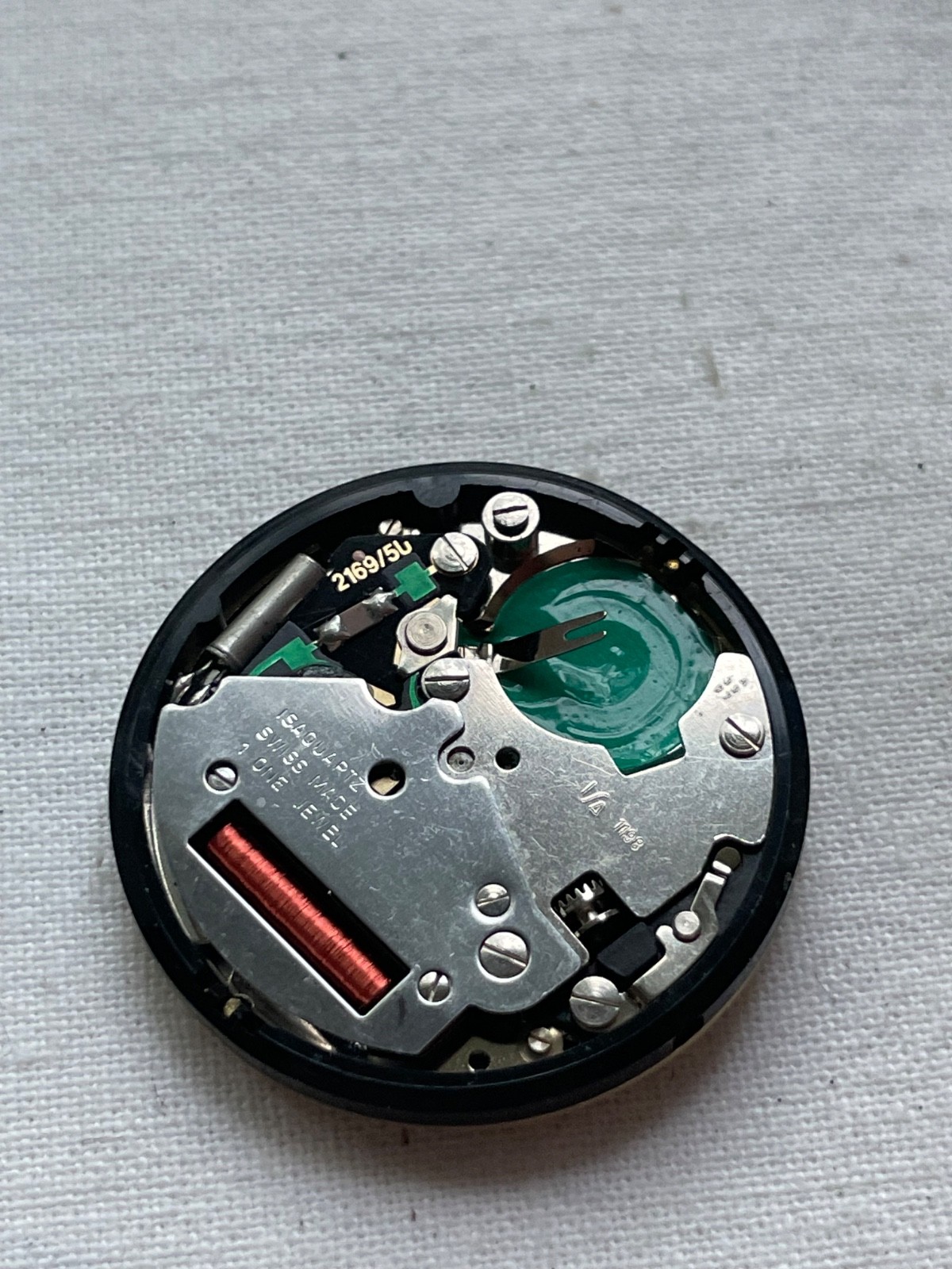 Bulova Accutron NICE dial with other swiss movement for watch AS IS, lot2307