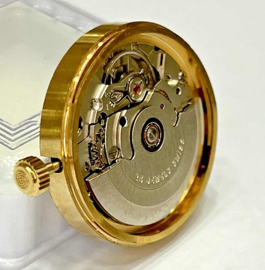 Movement &Dial Automatic Day Date Eta 2836-2 Wyler Vetta 25 Jewels Swiss Running