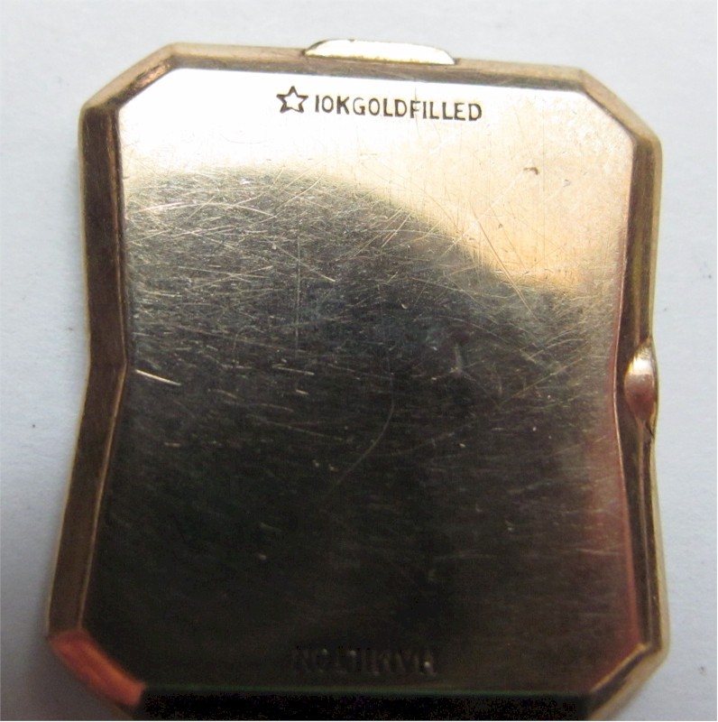 Hamilton Adrian Case Back Only-10K Gold Filled-Star Watch C. Co.